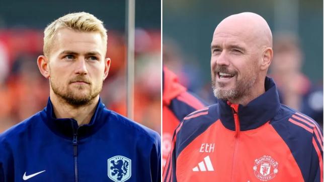 Man Utd manager Erik ten Hag gives update on Matthijs de Ligt transfer