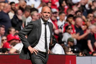 Paul Gascoigne urges FA to consider waiting for Pep Guardiola to be available for England job, despite rumors of Gareth Southgate going to Manchester United