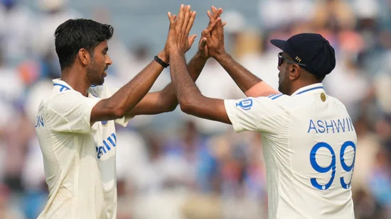 R Ashwin mentors, Washington Sundar shines: Young talent steals the show in comeback Test with impressive 7-wicket haul against NZ