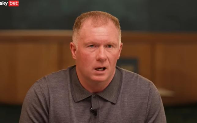 Paul Scholes, England and Man Utd legend, reveals the player who prompted his retirement