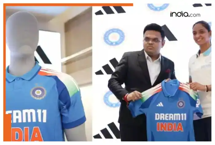 India Introduces New ODI Jersey Honoring tri-colour for ICC Champions Trophy 2025