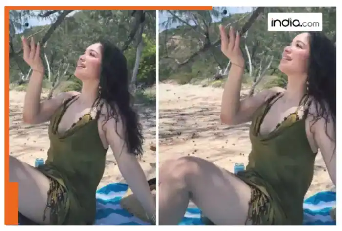 Sara Tendulkar stuns in bikini on the beaches of Brisbane, viral video, click to watch